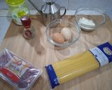 Foto del passaggio 1 della ricetta Carbonara sbagliata