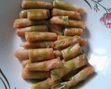 Foto langkah ke 3 dari resep Spring Roll Skin Sauce Matcha Chocolate.