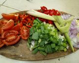 Foto langkah ke 3 dari resep Ikan tuna Bumbu siram sedap.