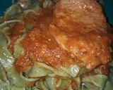 Foto del paso 3 de la receta: Fideos caseros de espinacas