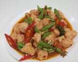 รูปขั้นตอนการทำที่ 6 ของ ผัดพริกแกงหมูเด้ง🐷👩🍳