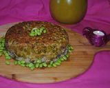 A picture of step 27 of Persian dill & broad beans rice cake ته چین شوید باقالی.