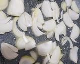 A picture of step 2 of Cheese Tortilla #mycookbook.