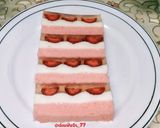 Foto langkah ke 11 dari resep 190. Puding Cake Strawberry.