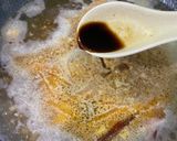 Gambar langkah 4 resipi Bubur Nasi Udang Chinese Style (Shrimp Porridge in Egg Drop Soup).