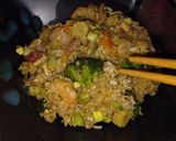 A picture of step 7 of Chinese-Style Fried Rice.