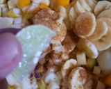 A picture of step 3 of Simple Fruit chaat.