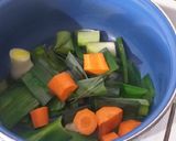 Foto del paso 1 de la receta: Sopa crema de calabaza y puerro (exquisita y super fácil)