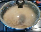 Foto del passaggio 5 della ricetta Risotto al Gorgonzola con Cipolle di Breme e Miele
