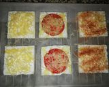 Une image de l'étape 1 de Minis tartines au chèvre en 3 façon.