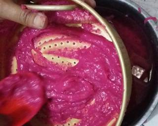 Es Cendolaga (Cendol Buah Naga) - Step 5