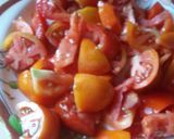 A picture of step 1 of Mutton kyola karahai.