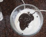 A picture of step 4 of Loaded shake/ Chocolate Milk shake.