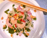 Hình bước làm 4 của món Gỏi Đu Đủ Xanh Tôm Thịt