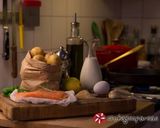 Φωτογραφία βήματος 1 της συνταγής Σπιτικές ψαροκροκέτες για μωρά