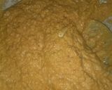 A picture of step 4 of Besan ladoo.