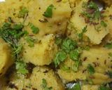 रवा - बेसन ढोकळा (Rava Besan Dhokla Recipe In Marathi) रेसिपी स्टेप 4 फोटो 