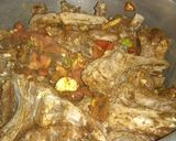 A picture of step 3 of Mutton Masala Chops.