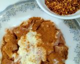 A picture of step 3 of Tikka boti.