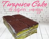 Foto langkah ke 9 dari resep Tiramisu Cake (6 butir telur - metode all in).