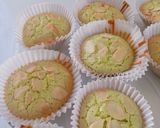 Foto langkah ke 6 dari resep Brownies Pandan.