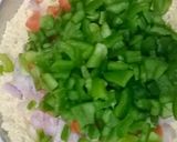 A picture of step 2 of Vegetable chilla.