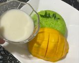 Foto langkah ke 3 dari resep Manggo Sticky rice.