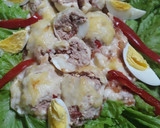 Foto del paso 4 de la receta: Huevos rellenos con atún y salsa bechamel