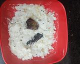 A picture of step 4 of Curd rice.