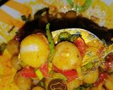 A picture of step 5 of Dan Sululu😋😋😋.