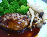 爆漿和風漢堡排的食譜步驟12照片