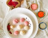 A picture of step 5 of Coconut Gulkand Dry Fruit LADDU (No cook Recipe).
