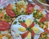 صورة لخطوة 2 من وصفة سلطة أرز و خضار