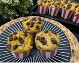 Foto langkah ke 6 dari resep Muffin Pisang Nyoklat.