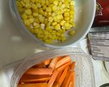 Foto langkah ke 1 dari resep Jagung Wortel Kukus.