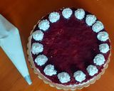 Foto del passaggio 7 della ricetta Cheesecake Foresta Nera 🍒🍒 🍫 🍫