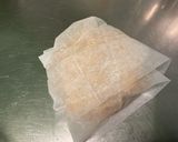 Une image de l'étape 4 de Pâte brisée rose épeautre groseille.