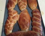 A picture of step 1 of Vienna, baughettes,plaited and twisted bread.