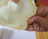 Foto langkah ke 4 dari resep Roti Kasur isi Taro.