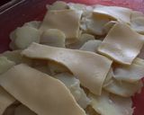 Foto del paso 5 de la receta: Papas a la crema con carne mechada