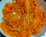 A picture of step 1 of Carrot Halwa.