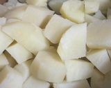 Foto del paso 5 de la receta: 🍷🍅🥫Chorizos al vino tinto con puré de papas 🥔 🥫🍝