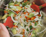 Foto del paso 8 de la receta: Ceviche fácil de gambas y aguacate