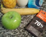 Foto del paso 1 de la receta: Batido de frutas con chocolate
