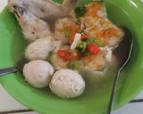 Foto langkah ke 4 dari resep Dimsum kuah pedas.