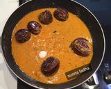 A picture of step 10 of Hyderabadi Bagara Baingan.