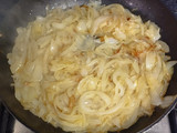 Cebolla caramelizada normal y aromatizada con pimentón dulce