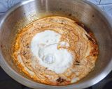 A picture of step 5 of Dahi Tadka.