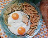 Foto del paso 4 de la receta: Huevos a la plancha con cebolla y patatas 🍳🥚🥔