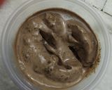 A picture of step 6 of KitKat bournvita ice cream.